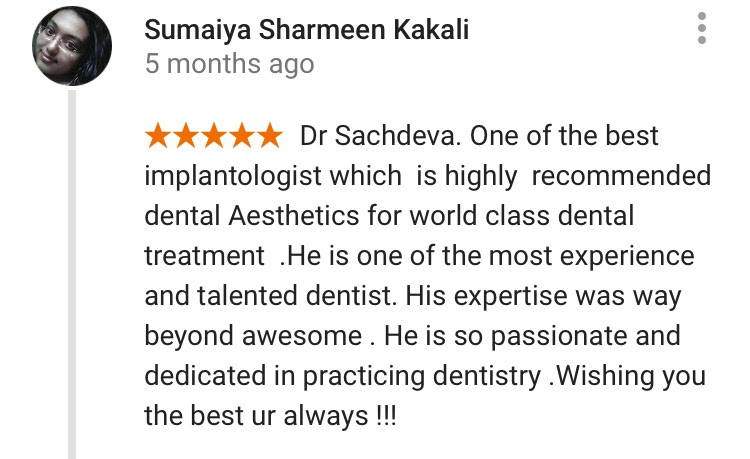 Dental Courses in India, Dental Courses Delhi, Student Testimonial