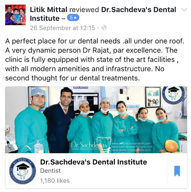 Dental Courses in India, Dental Courses Delhi, Student Testimonial